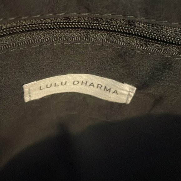 Lulu Dharma Black‎ White Plaid Frasier Weekender Travel  carry on NEW - Picture 8 of 9